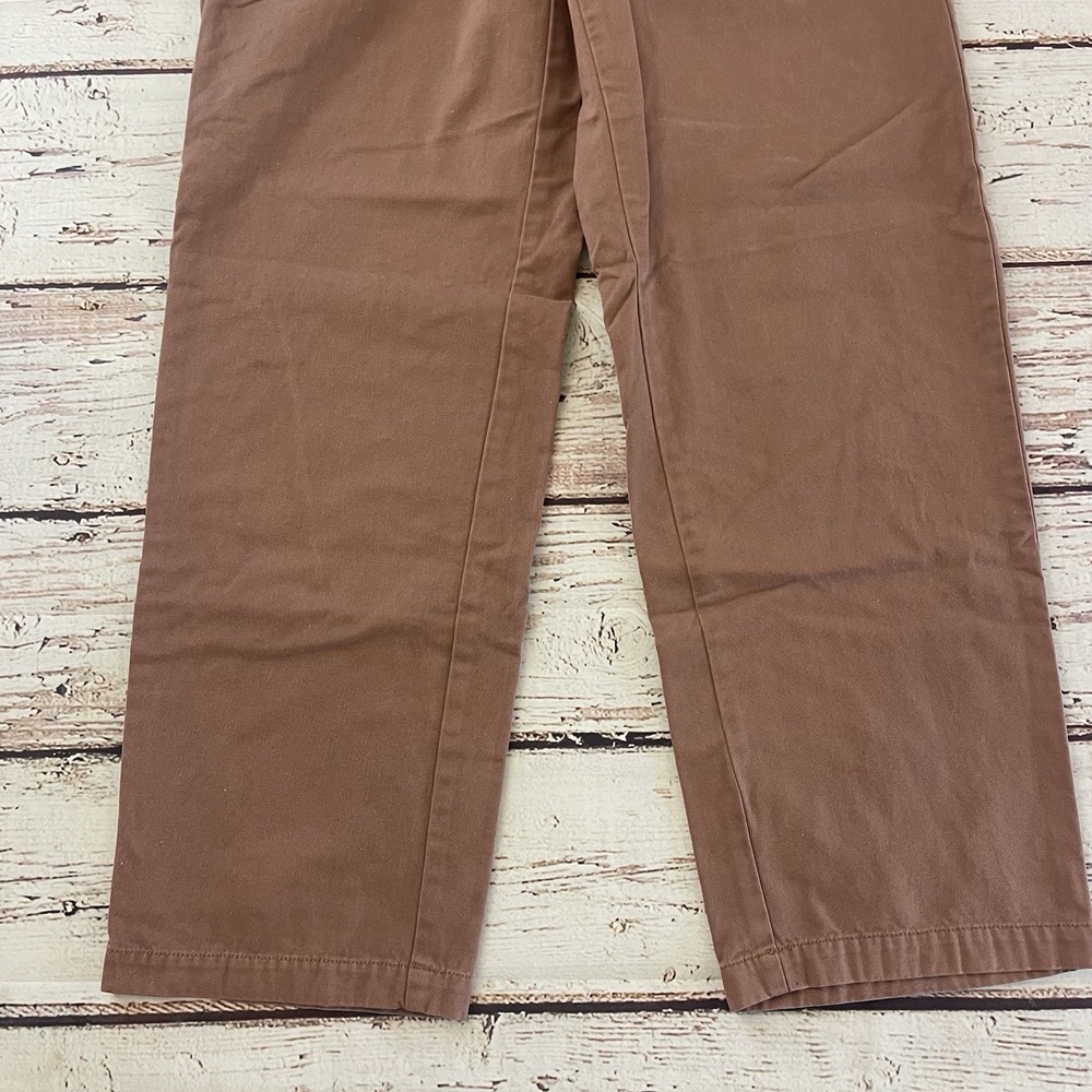 Sunday Best Jaden Pants In Salmon Summer Size‎ 8 100% Organic Cotton Inseam 29" - Picture 3 of 11